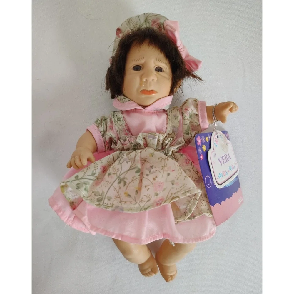 Vintage Lot Of 4 Gi-Go Expressions My Palm Pals Bean Bag Baby Dolls - NWT